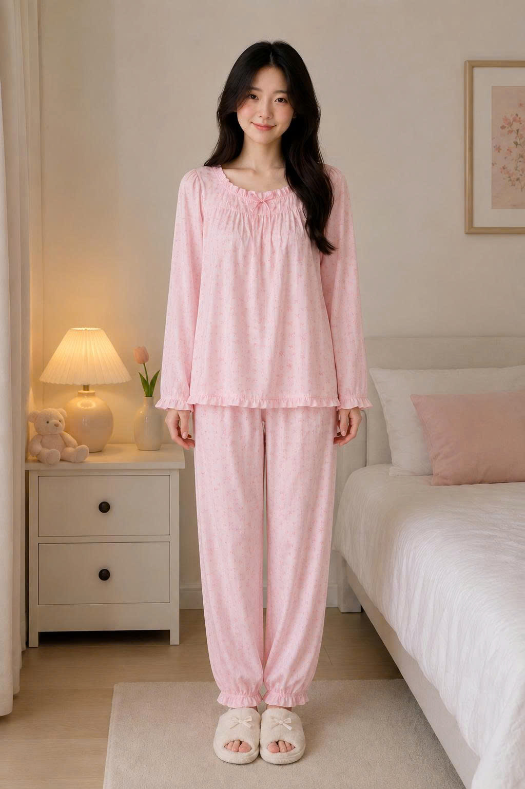 Đồ ngru lụa hồng